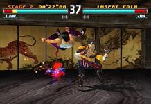 une photo d'Ã©cran de Tekken 3 sur Sony Playstation